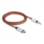 USB-kaabel DeLOCK 81288 oranž hõbedane