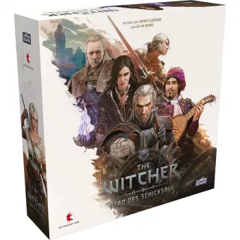 Lauamäng Asmodee The Witcher: Pfad des Schicksals – lauamängu seiklus, stsenaariumipõhine mäng