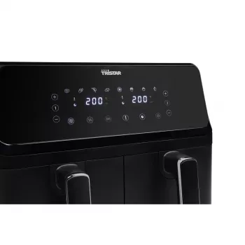 Tristar FR-9026 fritüür kahekordne 8 L eraldiseisev 2700 W kuumaõhufritüür must