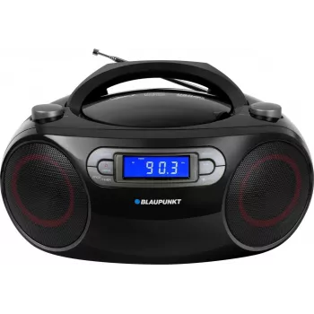 Boombox FM PLL CD/MP3/USB/AUX/Kell/Äratus