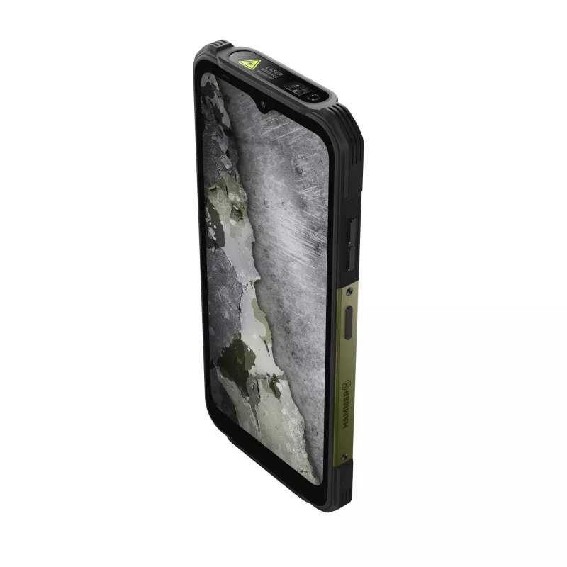 Töökindel nutitelefon MYPHONE Hammer Construction 2 5G Military Edition kahe SIM-kaardiga, veekindel