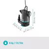 Sukelpump GARDENA 09018-47 — 550 W mootor vee eemaldamiseks ja ülekandmiseks