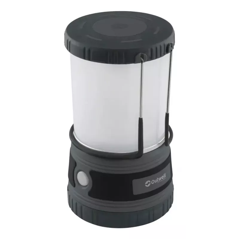USB-toitel matkalatern Outwell Carnelian DC 1000, LED 1000 lm, 2700 K, Li-Ion, ABS/alumiinium, 115×115×200 mm