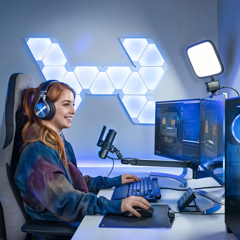Ringhäälingu mikrofoni statiiv Elgato Wave Mic Arm LP Lauakinnitus Must 1,69 kg