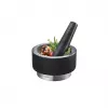Mortar GEFU 35300 Must Roostevaba Teras Graniit 14 cm
