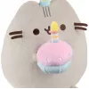 Pehme mänguasi Pusheen Pusheenilt — 24 cm sünnipäevamütsi ja koogiga