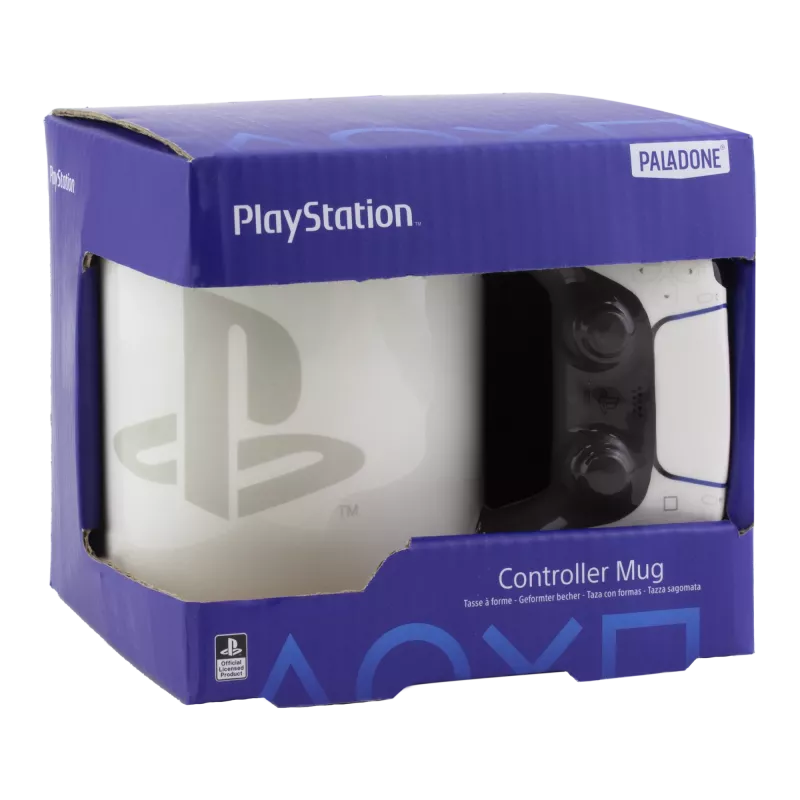Kruus Paladone PlayStation Shaped PS5 valge 0,48 L ühes tükis