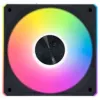 120mm Lian Li UNI FAN CL Wireless Reverse Must — mudel 12RCL1W1B, magnetpistik, modulaarne RGB