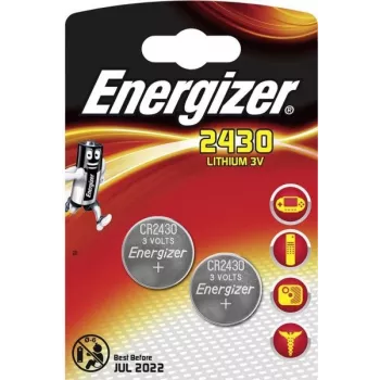 Energizer CR2430 - liitium - nööppatarei - CR2430 - blisterpakend (637991)