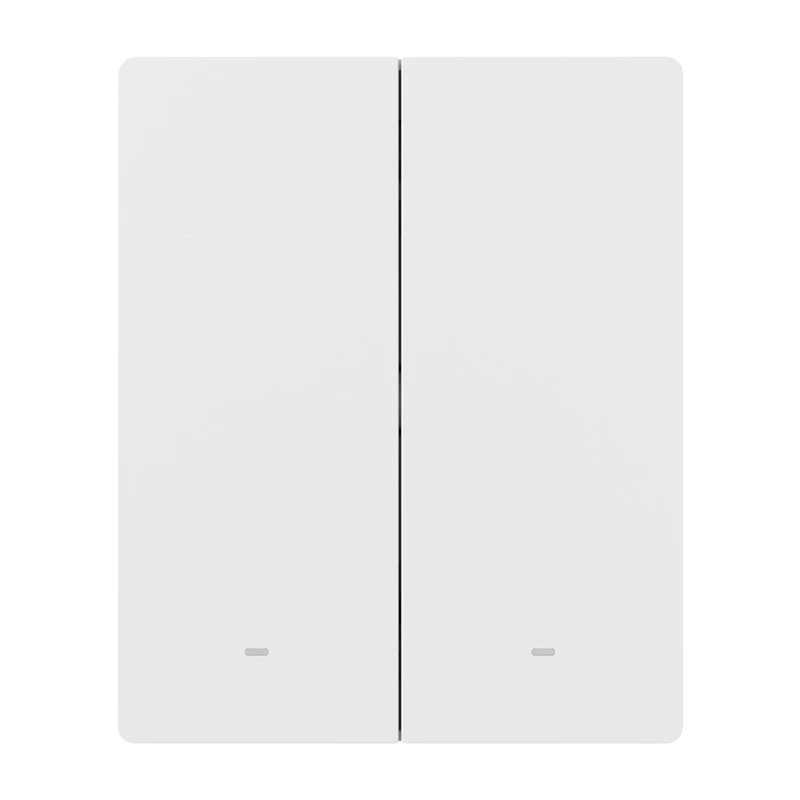 Seinale paigaldatav WiFi nutilüliti Sonoff M5-2C-80W 2-kanaliline raami jaoks