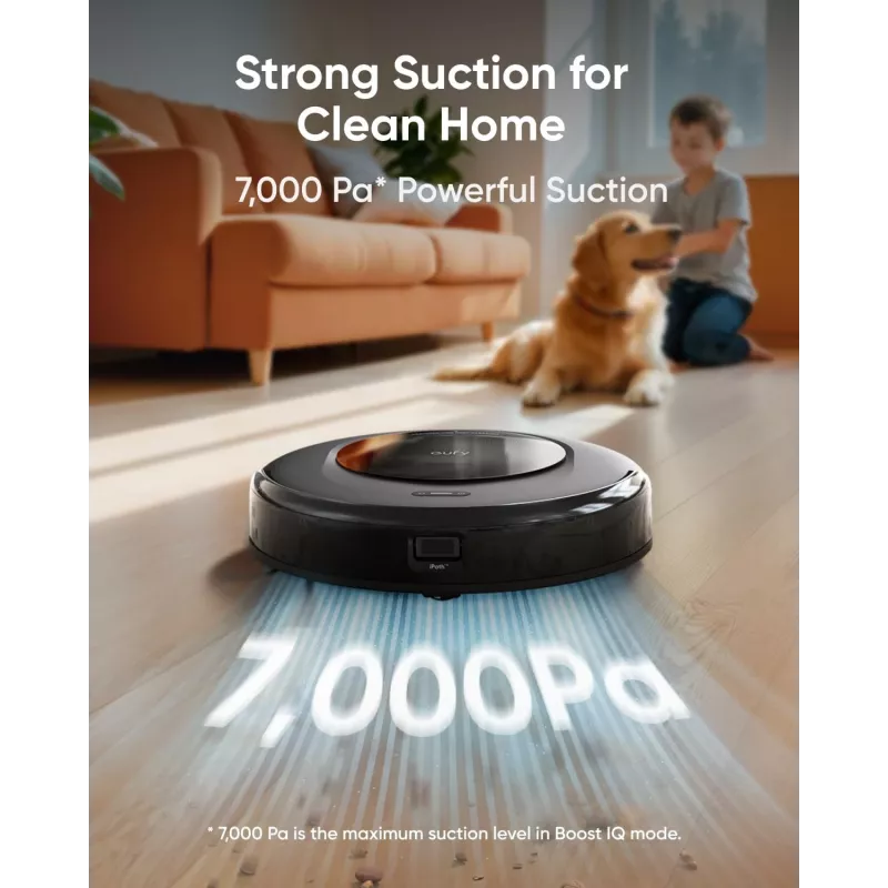 Anker Eufy | Robotolmuimeja koos mitmeotstarbelise jaamaga | Omni C20 | Märg ja kuiv | 7000 Pa | Hall