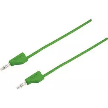 VOLTCRAFT Test Lead [Pistik 4 mm - Pistik 4 mm] 1,5 m Roheline MSB-300 (MSB-300-1.5-GR)