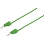 VOLTCRAFT Test Lead [Pistik 4 mm - Pistik 4 mm] 1,5 m Roheline MSB-300 (MSB-300-1.5-GR)