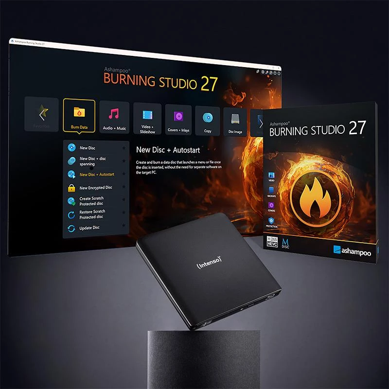 Dvd RW USB3.2 EXT/Must 5401500 Intenso