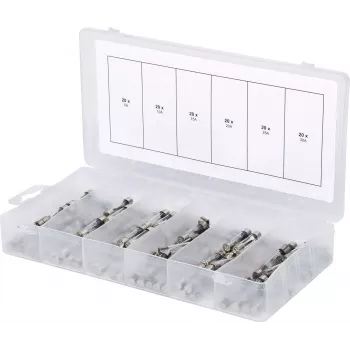 Kaitsmekomplekt ks tools 970.0270 – 120 tk, noakaitsmed 5–30 A