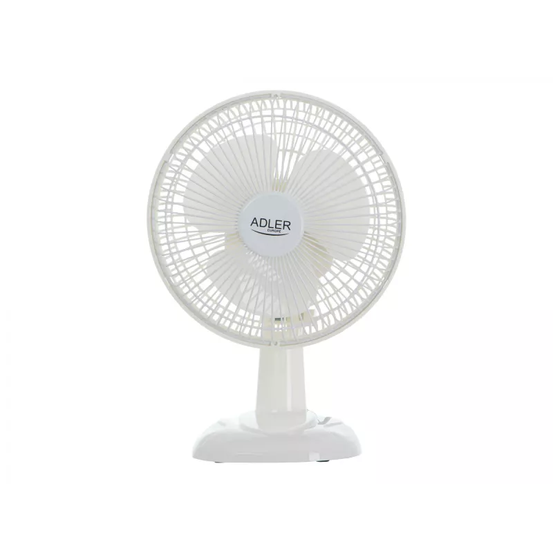 Adler | Klambriga ventilaator | AD 7317 | Lauaventilaator | Valge | Läbimõõt 15 cm | Kiiruste arv 2 | 30 W