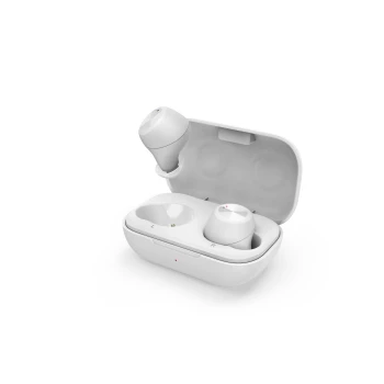 Hama WEAR7701W Peakomplekt Juhtmevaba Kõrvasisesed Kõned/Muusika Bluetooth Valge