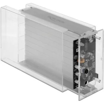 HDD/SSD korpus DeLOCK 42624 Läbipaistev 2.5/3.5 tolli