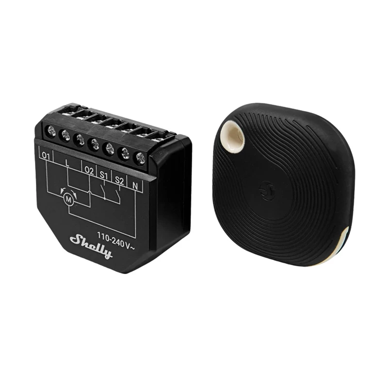 WiFi rulookontroller Shelly Shutter BLU (Shelly_Shutter_BLU_1) Bluetooth-nupp, vastupidav korpus