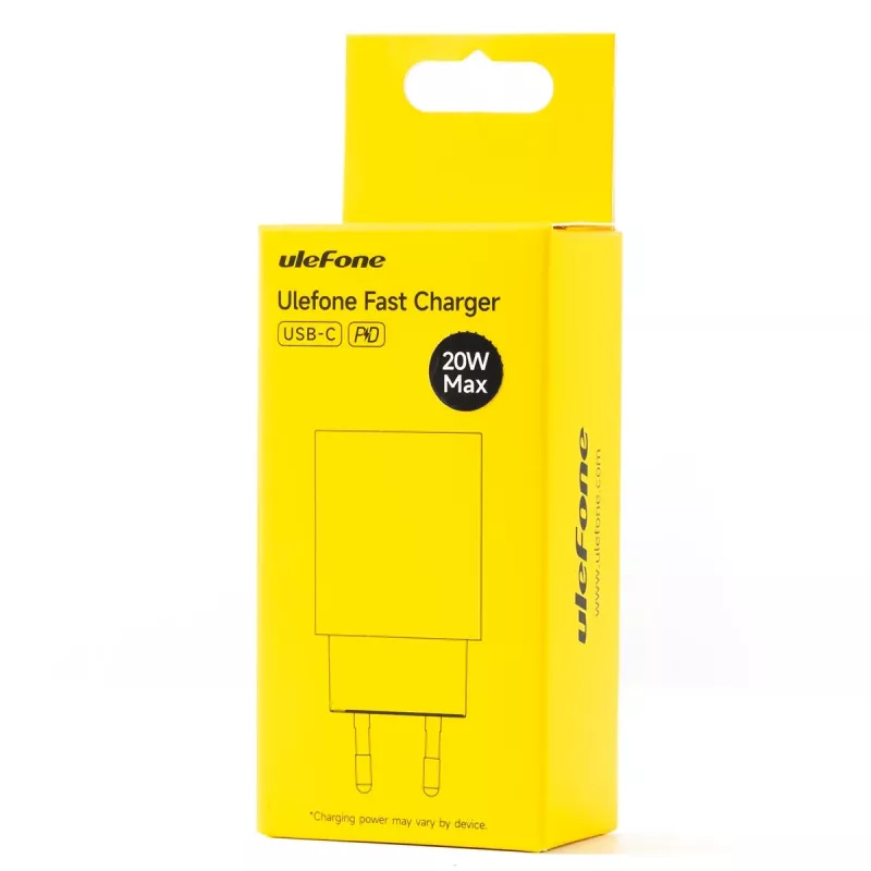 UleFone laadija 20W USB toiteadapter UF-CHAR-20WR mobiilseadmetele, 20 W väljund