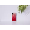 Nutitelefoni ümbris iKins iPhone XR jaoks — roosa järv ja valge värv