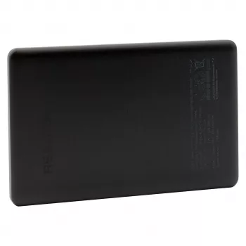 Akupank RealPower PB-5000 MAG 5000 mAh, juhtmevaba laadimine, USB-C, 20 W, Must
