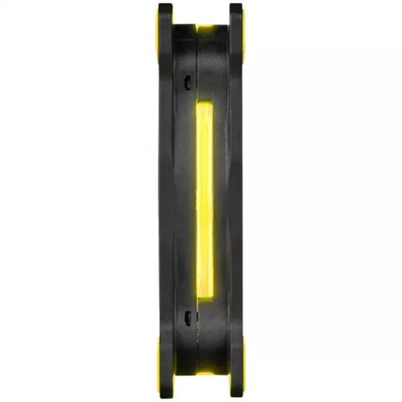 Thermaltake Riing 14 LED 140mm korpuse ventilaator Must/Kollane
