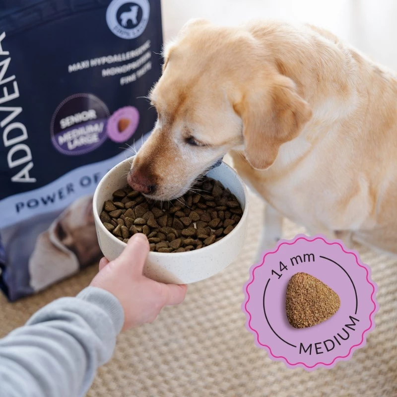 ADDVENA Power of Nature Senior Medium/Large Lamb - kuiv koeratoit - 10kg