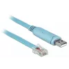 DeLOCK adapter USB 2.0 Type-A-pistik jadapordile RS-232 RJ45 isane 2 m sinine