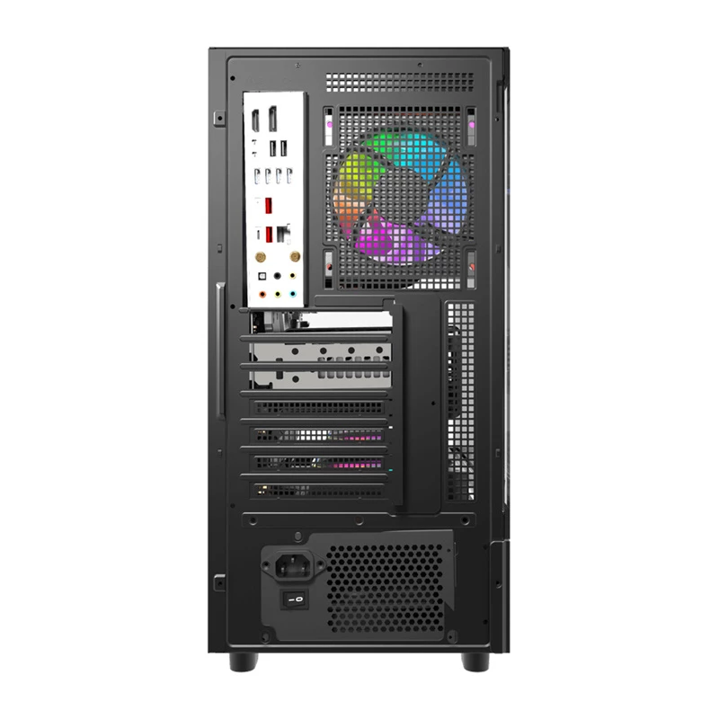 Arvutikorpus DarkFlash DS950 (must) — kesktorn ATX-ühilduv