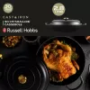 Rostvabast malmist kastrul Russell Hobbs RH02525BEU7 30 cm, must