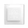 Klaasseina termostaat Homematic IP 161333A0 CO2-anduriga, digitaalne RF, 230 V, 54,5×54,5×29 mm