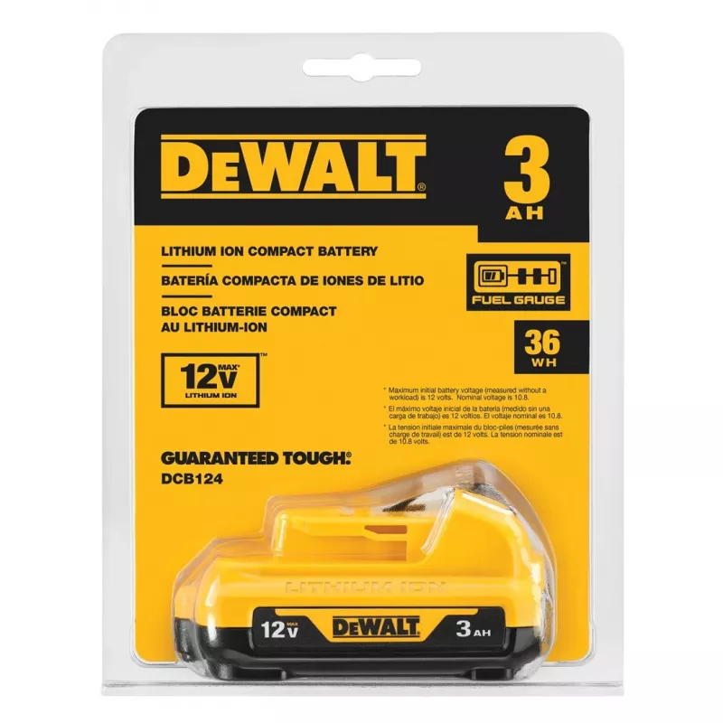DeWALT DCB124-XJ juhtmeta tööriista aku / laadija