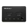 Qoltec 52274 M.2 SSD kettaseadme dokkimisjaam | NVMe | SATA | USB-C | DUAL 2 x 2TB