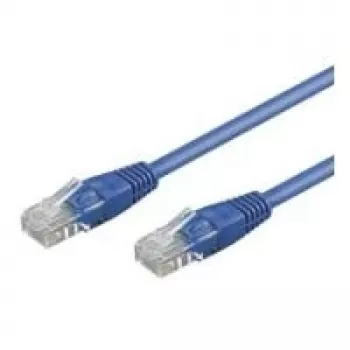 Wentronic Goobay CAT 6 patchkaabel, U/UTP, sinine, 3 m - CCA vasegu (68407)