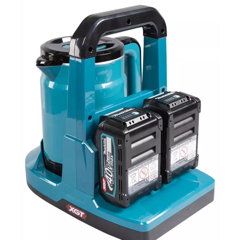 Makita KT001GZ elektriline veekeetja 0,8 L Must, Sinine