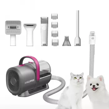 PETKIT DT5-EU Tolmuimeja ja karvapügaja kassidele ja koertele, must/lilla