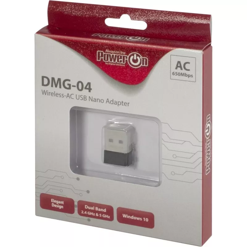 Inter-Tech võrguadapter USB 2.0 650Mbps traadita