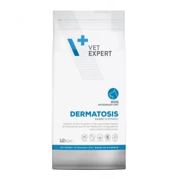 VETEXPERT Veterinaardieet Dermatosis Dog Rabbit & Potato kuiv koeratoit 12 kg