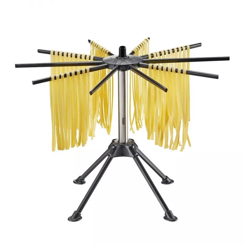 Pastakuivati GEFU Diverso G-28371 — roostevaba teras, 4 tasandit, kokkupandav, 420×302 mm