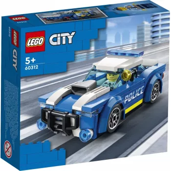LEGO 60312 City Politseiauto Mänguasi lastele alates 5. eluaastast koos politseinik-minifiguuriga Väike kingiidee Adventures seeria jälitusmasin ehituskomplekt