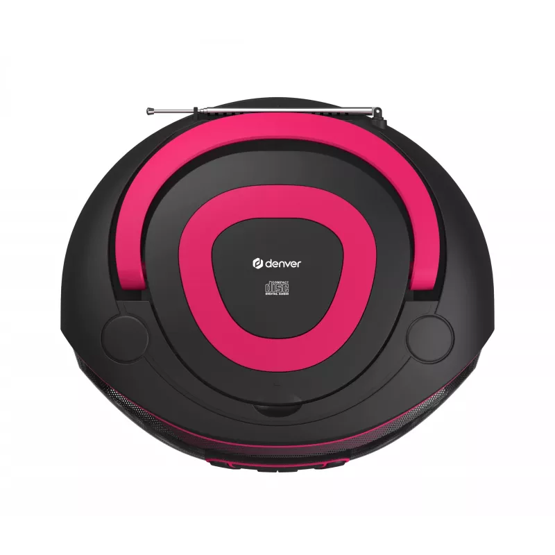 Isiklik CD-mängija Denver TDB-212P Roosa 3,6W DAB+ FM
