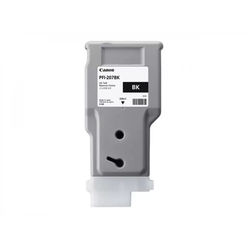 Canon PFI-207 BK tindikassett 1 tk Originaal Must