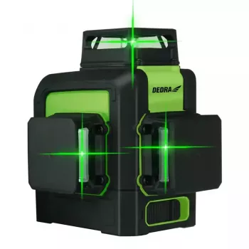Lasernivoo Dedra MC0904 roheline — 30 m ulatus, roheline kiir, kompaktne paigutus