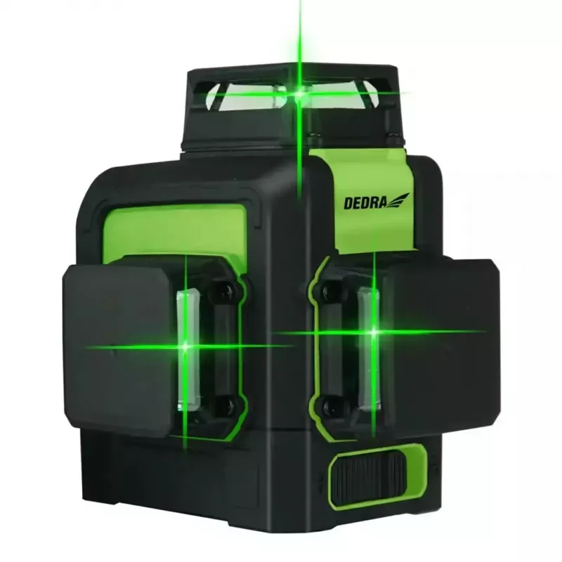 Lasernivoo Dedra MC0904 roheline — 30 m ulatus, roheline kiir, kompaktne paigutus