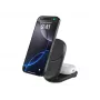 Siselaadija Belkin UltraCharge 25w Qi2 2in1 Magnetiline USB-C Must Ümar