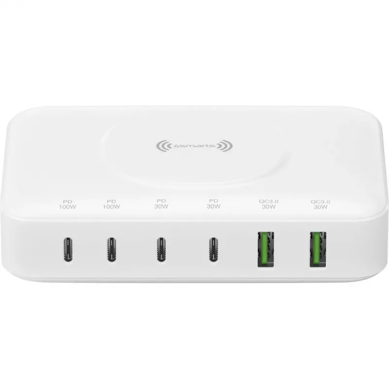 Laadimisjaama korraldaja eraldiseisev 4smarts 540570 valge 100W