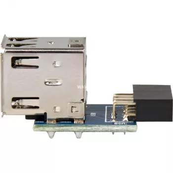 DELOCK pistik 1 x 9-kontaktiline 2,54 mm / 2 x USB 2.0-A 41825