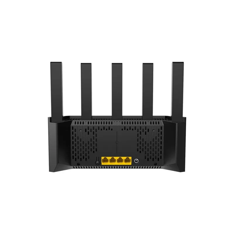 Tenda TX2L Pro traadita ruuter Gigabit Ethernet kaheriba (2,4 GHz / 5 GHz) Must