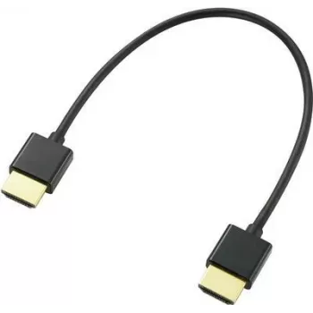 SpeaKa Professional HDMI-ühenduskaabel 20,00 cm, heli tagasikanal, kullatud pistikukontaktid, must [1x HDMI-pistik - 1x HDMI-pistik] (SP-9076308)